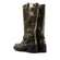 Salome Dames Biker Boots Leer Pewter