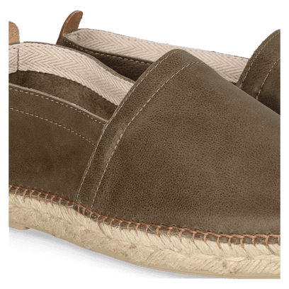 Marc Heren Espadrilles Leer Caqui