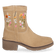 Monells Dames Boots Suede Beige