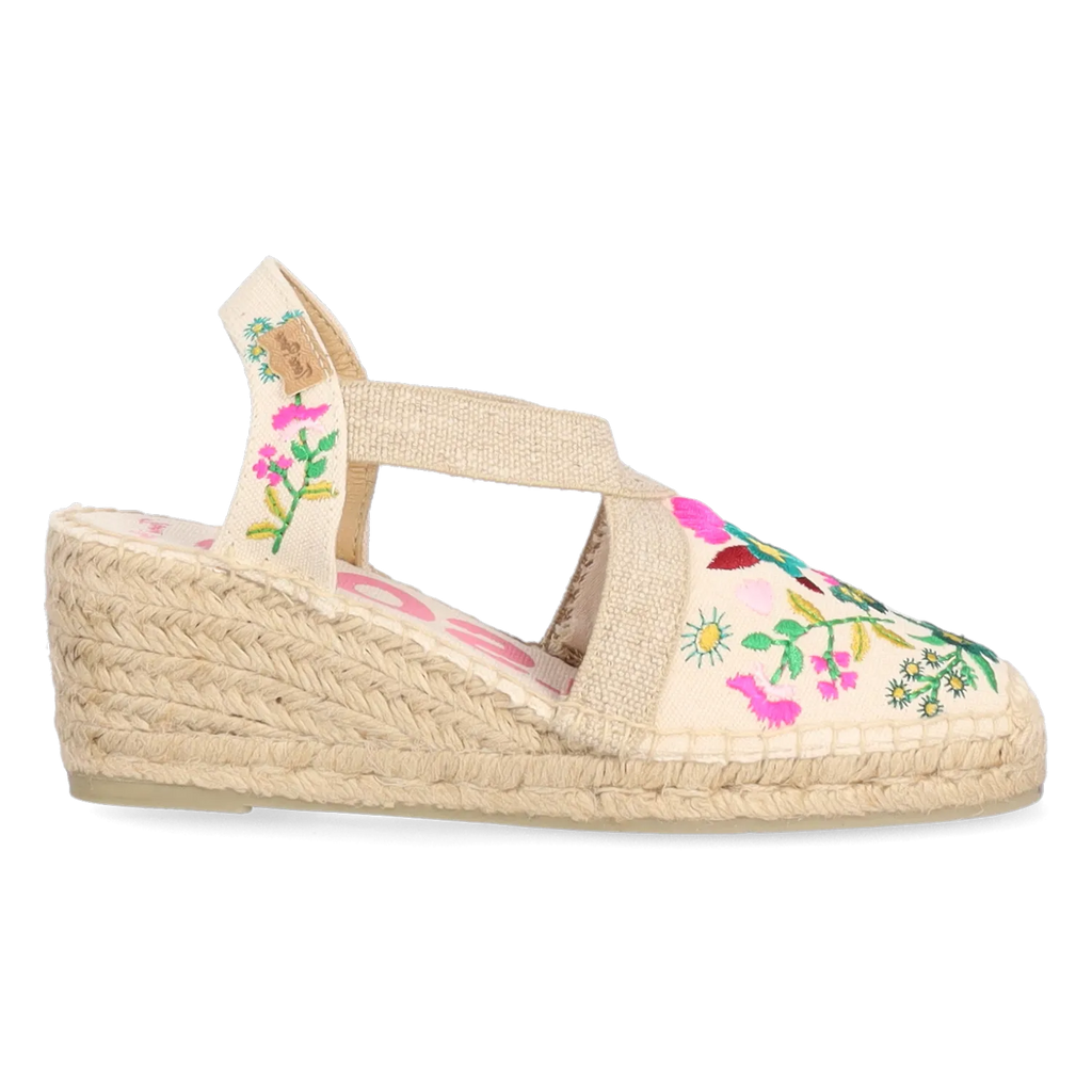 Montjoi Dames Espadrilles Floral