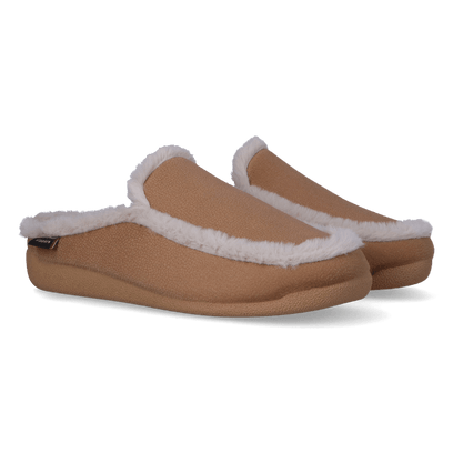 Munic-BD Dames Pantoffels Camel