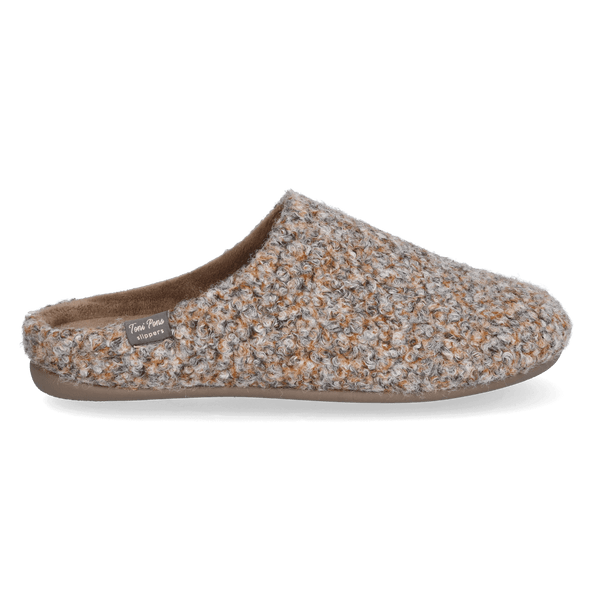 Nauel-CW Heren Pantoffels Beige