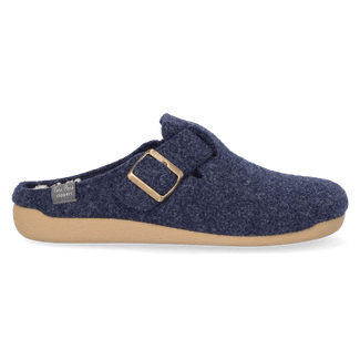 Norton-FP Heren Pantoffels Vilt Blau