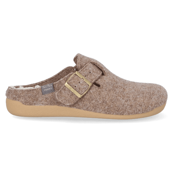 Norton-FP Heren Pantoffels Taupe