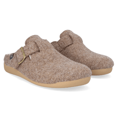 Norton-FP Heren Pantoffels Taupe