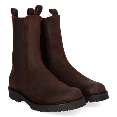 BEBE 03.03 Dames Boots Leer Dark Brown