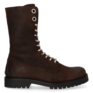 BONNIE 01.04 Dames Boots Leer Dark Brown