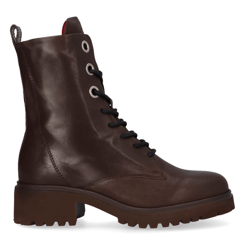 CLEO 16.02 Dames Boots Leer Dark Brown