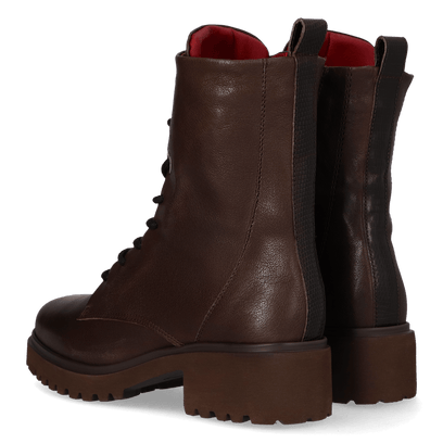 CLEO 16.02 Dames Boots Leer Dark Brown