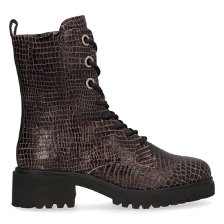 CLEO 16.04 Dames Boots Leer Black Snake