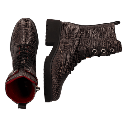CLEO 16.04 Dames Boots Leer Black Snake