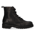 HEN 01.01 Dames Enkellaarsjes Leer Black