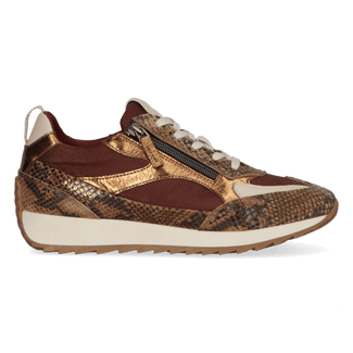 HERA 08.03 Dames Sneakers Leer/Mesh Cuoio
