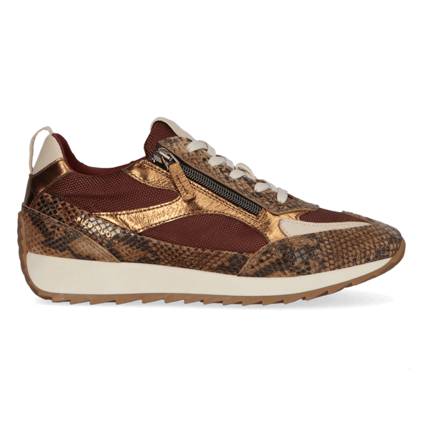 HERA 08.03 Dames Sneakers Leer/Mesh Cuoio