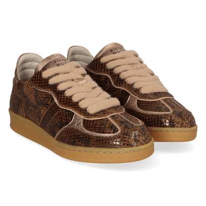 IMOLA 01.25 Dames Sneakers Leer Dark Brown
