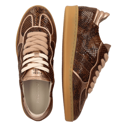 IMOLA 01.25 Dames Sneakers Leer Dark Brown