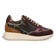 KAROL 04.04 Dames Sneakers Leer Dark Brown/Purple