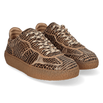 LIXI 03.02 Dames Sneakers Leer Cuoio