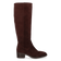 YUNA 06.02 Dames Laarzen Suede Dark Brown