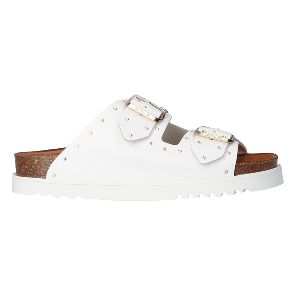 Beatriz Dames Slippers White