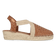 Siracusa Dames Espadrilles Leer Cuiro