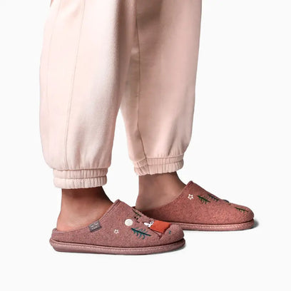 Snoopy Dames Pantoffels Vilt Nude