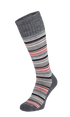 Sunset Stripe Heren Compressiekousen Klasse 1 Charcoal