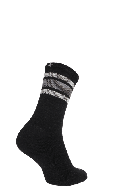 Plantar Ease Retro Heren Hielspoor Sokken Klasse 2 Black