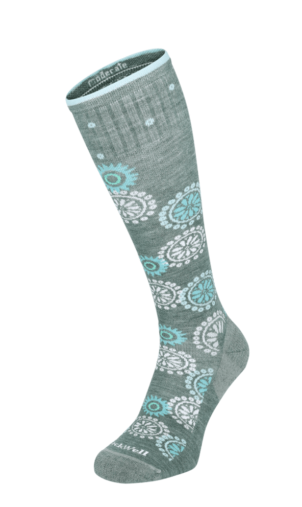 Block Print Dames Compressiekousen Klasse 1 Juniper