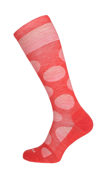 Featherweight Dot Dames Compressiekousen Klasse 1 Poppy
