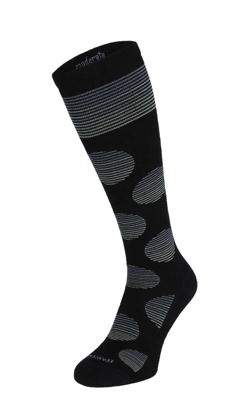 Featherweight Dot Dames Compressiekousen Klasse 1 Black