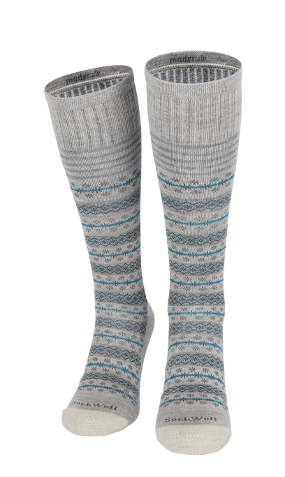 Mini Fairisle Dames Compressiekousen Klasse 1 Barley