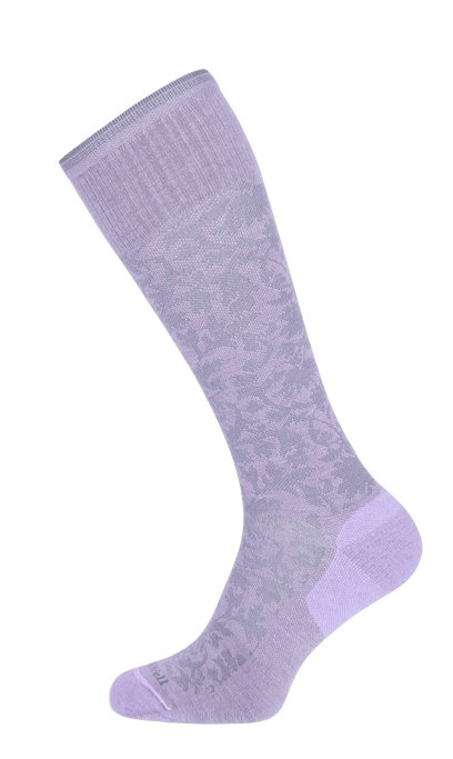 Damask Dames Compressiekousen Klasse 1 Lavender