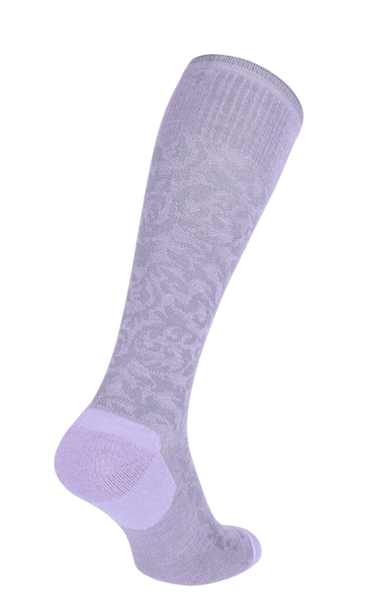 Damask Dames Compressiekousen Klasse 1 Lavender