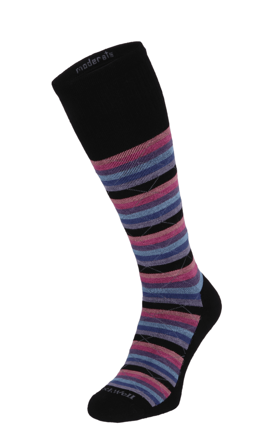 Full Array Dames Compressiekousen Klasse 1 Black