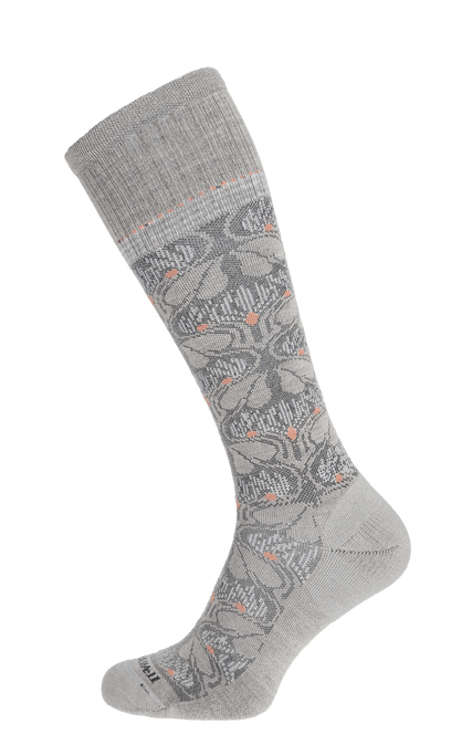 Floral Tapestry Dames Compressiekousen Klasse 1 Putty