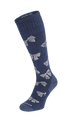Bows Dames Compressiekousen Klasse 1 Denim