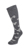 Bows Dames Compressiekousen Klasse 1 Charcoal