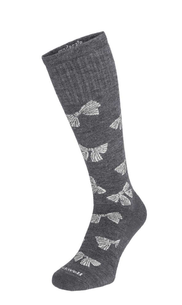 Bows Dames Compressiekousen Klasse 1 Charcoal