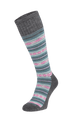 Southwest Stripe Dames Compressiekousen Klasse 2 Charcoal