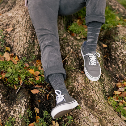 Circulator Heren Compressiekousen Klasse 1 Charcoal