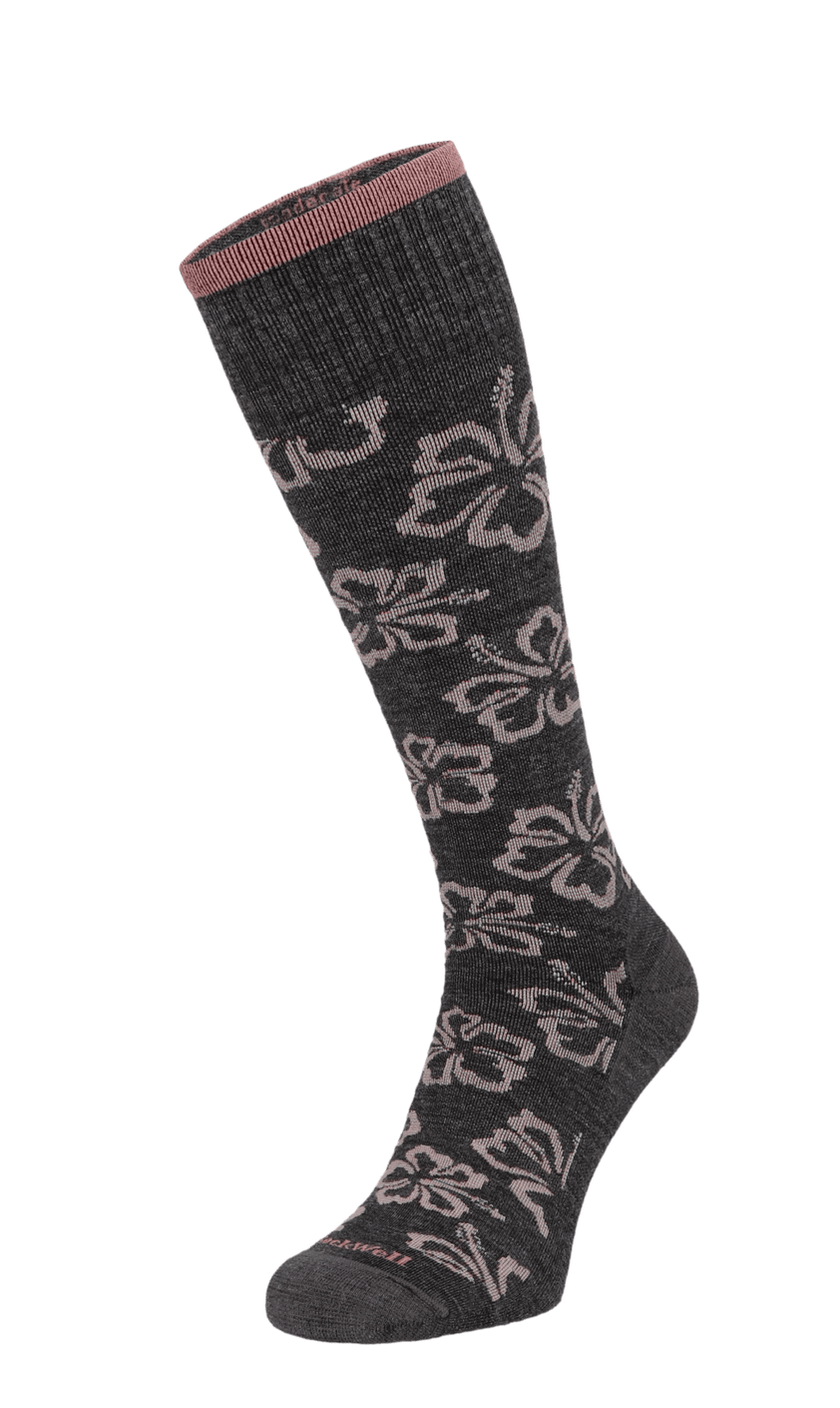 Featherweight Florista Dames Compressiekousen Klasse 1 Charcoal