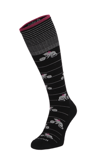 Playful Dames Compressiekousen Klasse 1 Black