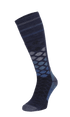 The Edge Medium Heren Skisokken Klasse 1 Denim