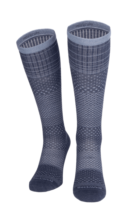 Micro Grade Dames Compressiekousen Klasse 1 Denim