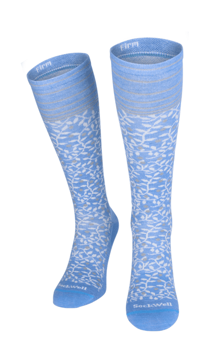 New Leaf Dames Compressiekousen Klasse 2 Cornflower