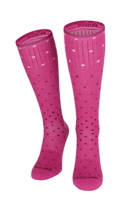 On The Spot Dames Compressiekousen Klasse 1 Raspberry