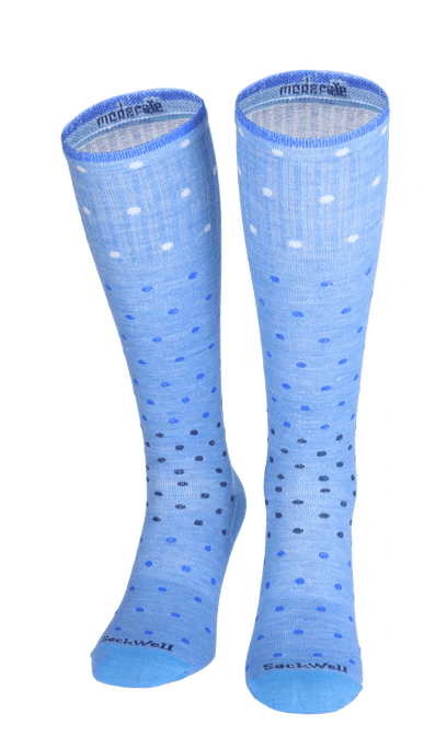 On The Spot Dames Compressiekousen Klasse 1 Cornflower