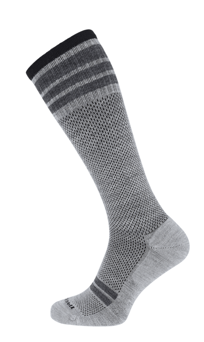 Speedway Heren Compressiekousen Klasse 2 Light Grey