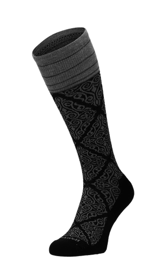 The Raj Dames Compressiekousen Klasse 2 Black